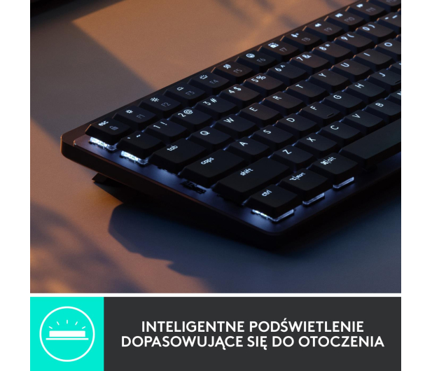 LOGITECH MX MECHANICAL KEYBOARD US INTL KLAWIATURA COMPACT - 1044981 - zdjęcie 7